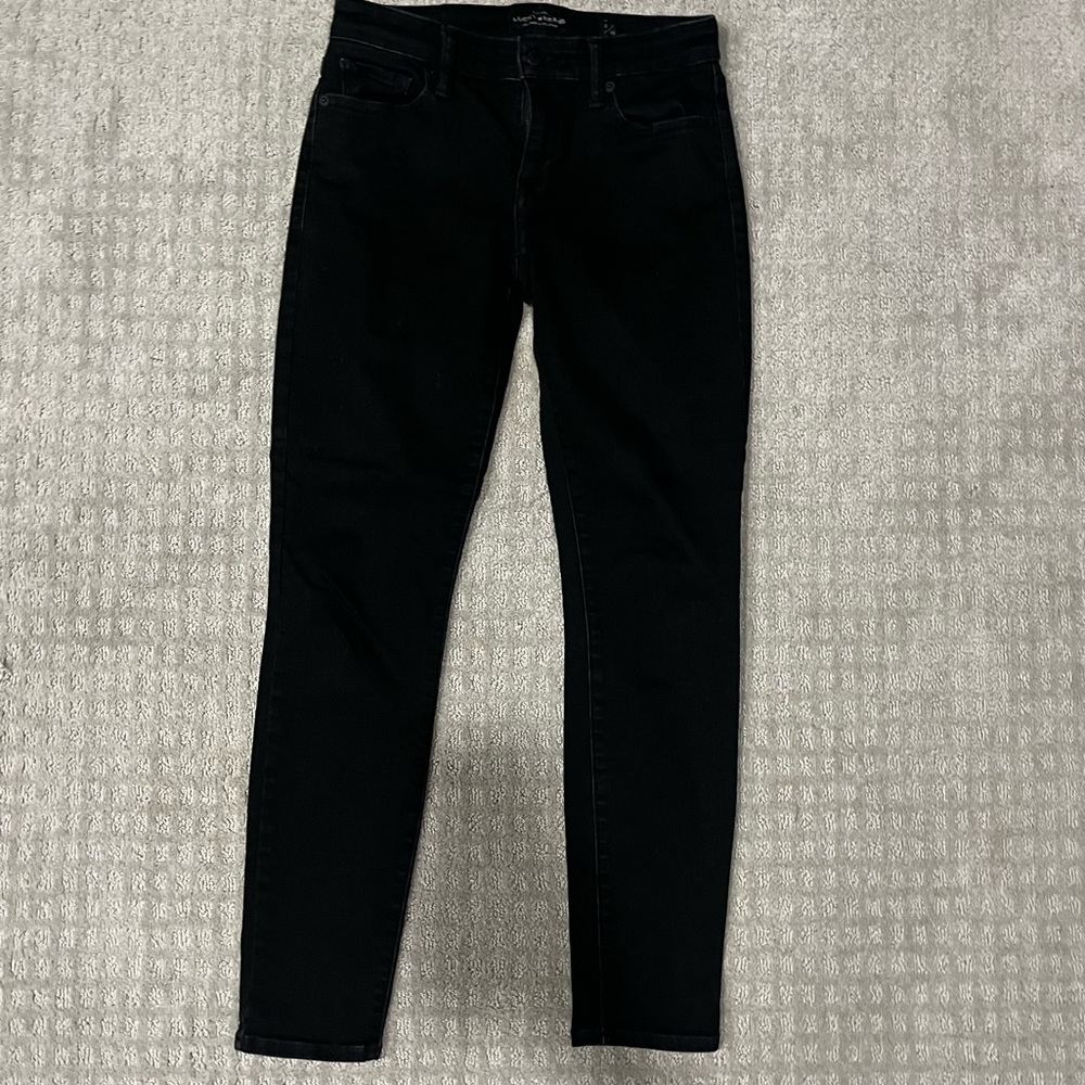 Lucky Brand Stella Skinny Black Jeans 2/26
